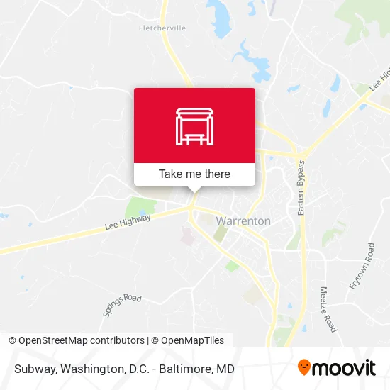 Subway map