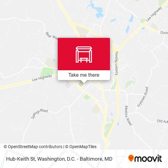 Hub-Keith St map