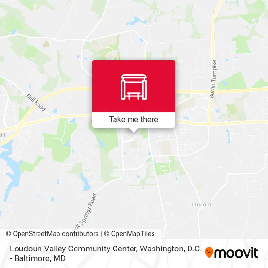 Loudoun Valley Community Center map