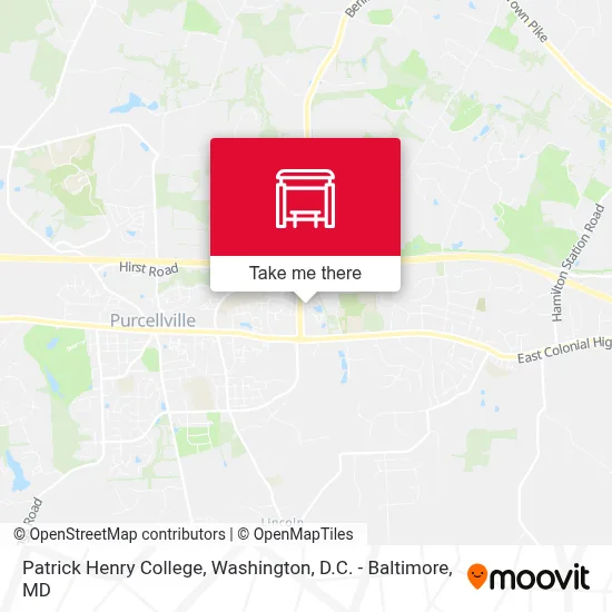 Patrick Henry College map