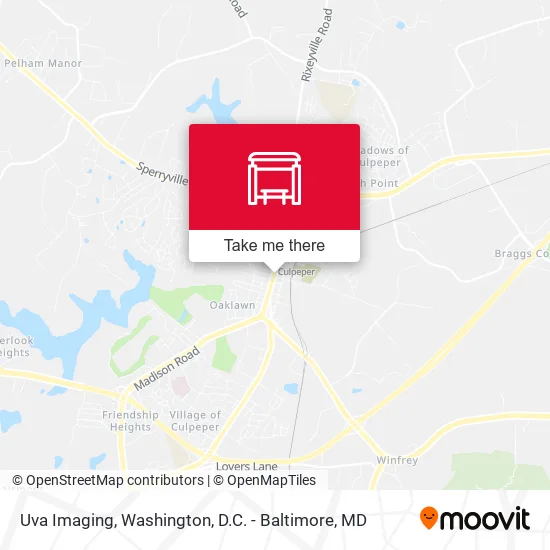 Uva Imaging map