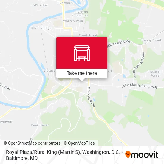 Royal Plaza / Rural King (Martin'S) map