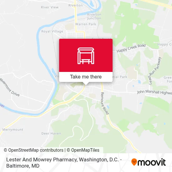 Lester And Mowrey Pharmacy map