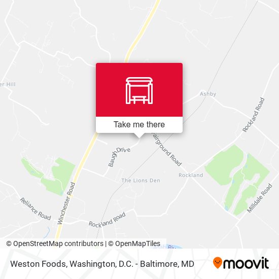 Weston Foods map