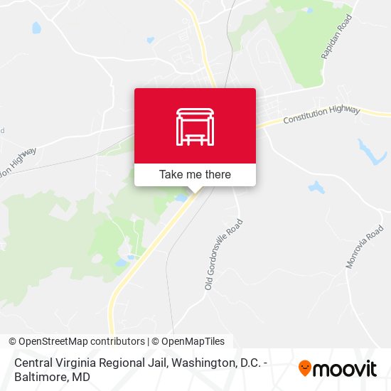 Central Virginia Regional Jail map