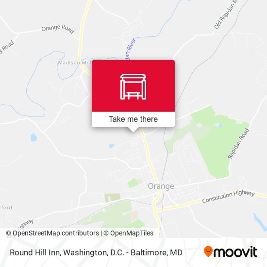 Round Hill Inn map
