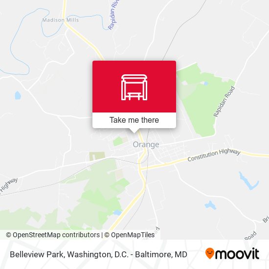 Belleview Park map