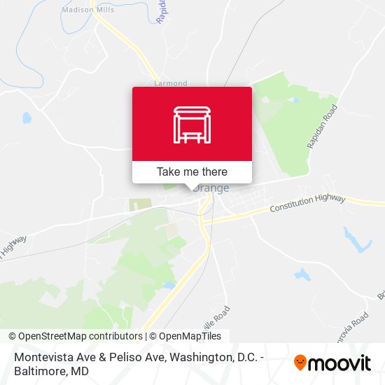 Mapa de Montevista Ave & Peliso Ave