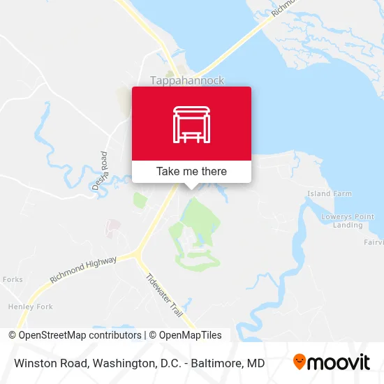 Winston Road map