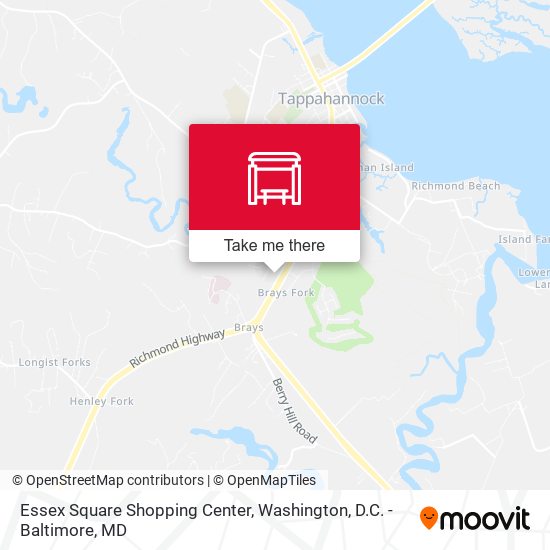 Mapa de Essex Square Shopping Center