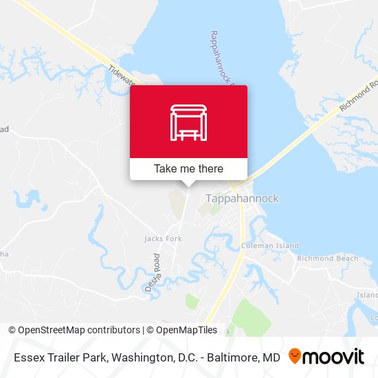 Essex Trailer Park map