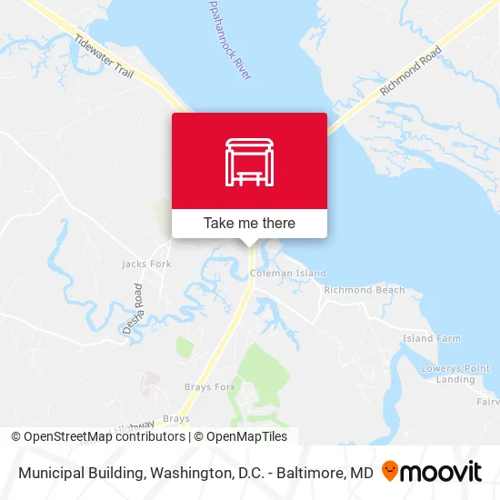 Municipal Building map