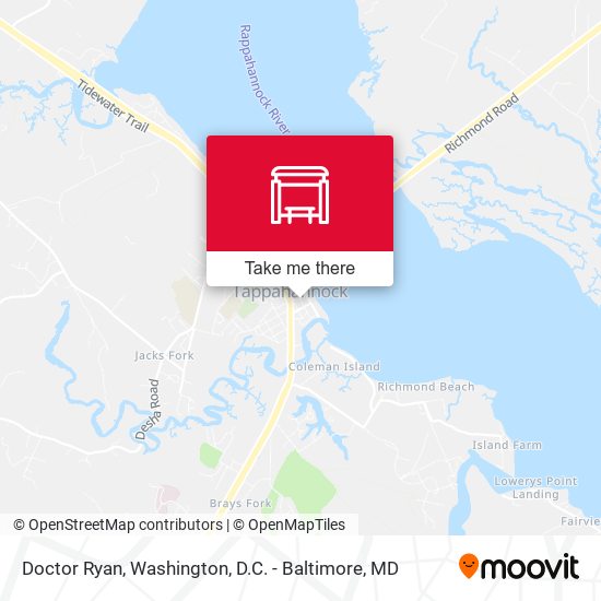 Mapa de Doctor Ryan