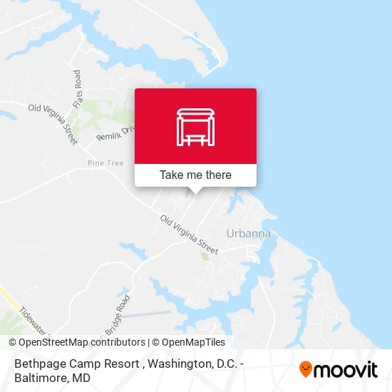 Bethpage Camp Resort map