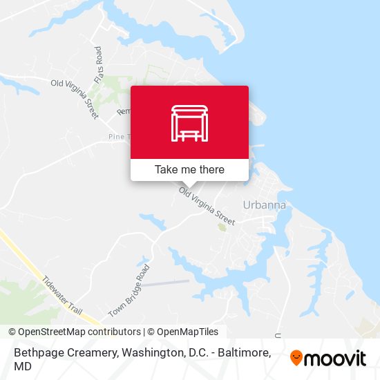 Mapa de Bethpage Creamery