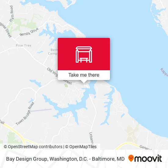 Bay Design Group map