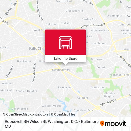 Mapa de Roosevelt Bl+Wilson Bl