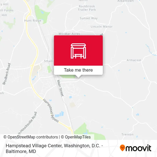 Hampstead Village Center map