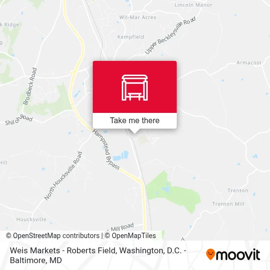 Weis Markets - Roberts Field map