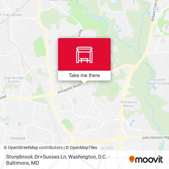 Stonybrook Dr+Sussex Ln map