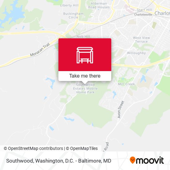 Southwood map