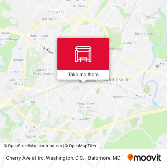 Mapa de Cherry Ave at Irc