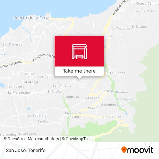 San José map