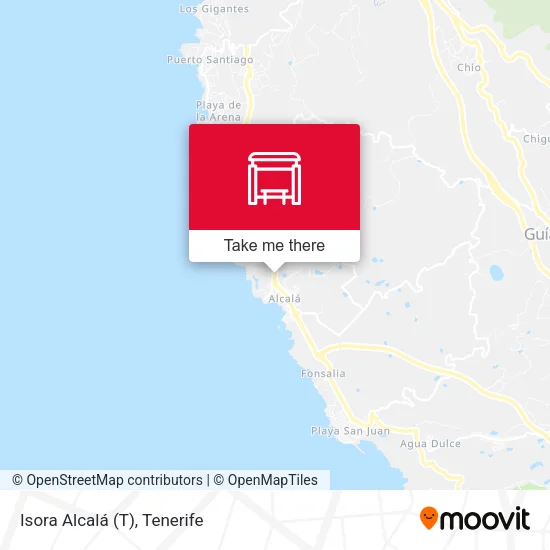 Isora Alcalá (T) map