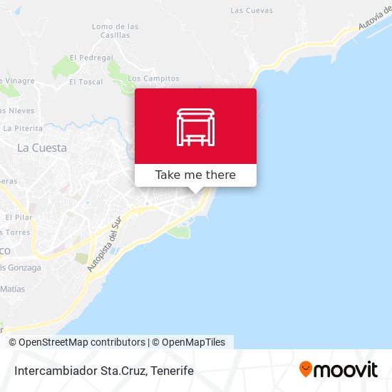 mapa Intercambiador Sta.Cruz