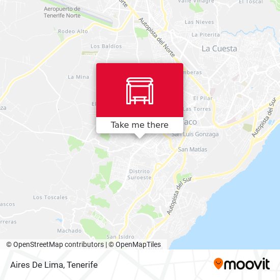 mapa Aires De Lima