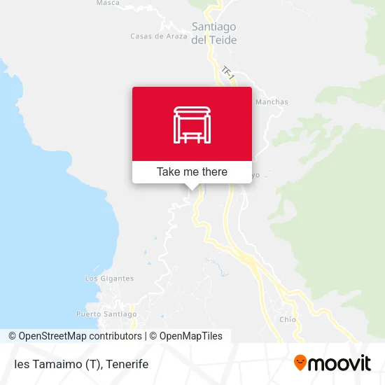 Ies Tamaimo map