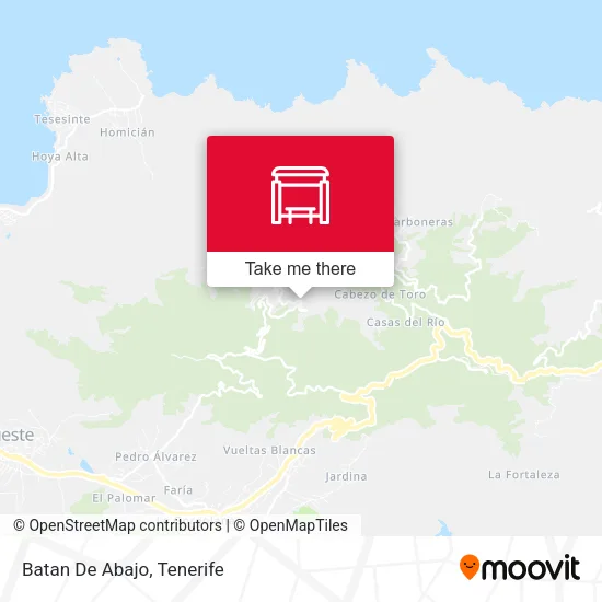Batan De Abajo map
