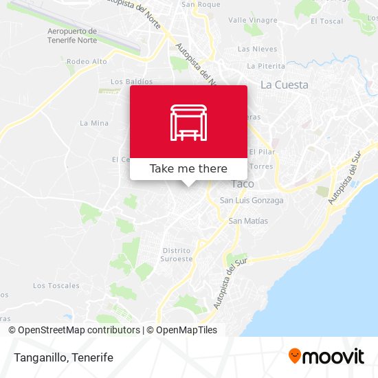 Tanganillo map