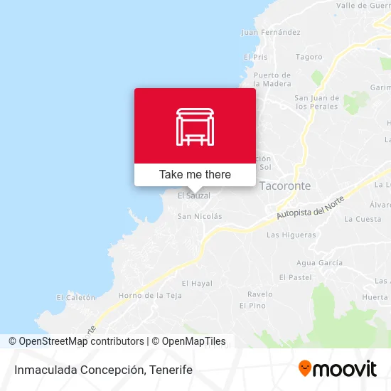 Inmaculada Concepción map