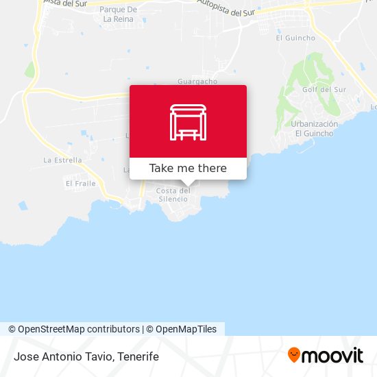 Jose Antonio Tavio map