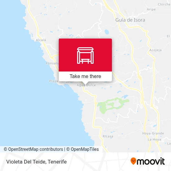 Violeta Del Teide map