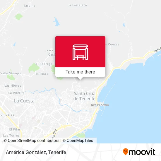 América González map