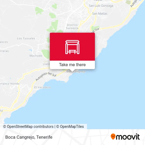 Boca Cangrejo map