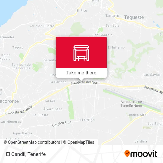 El Candil map