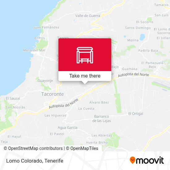 Lomo Colorado map