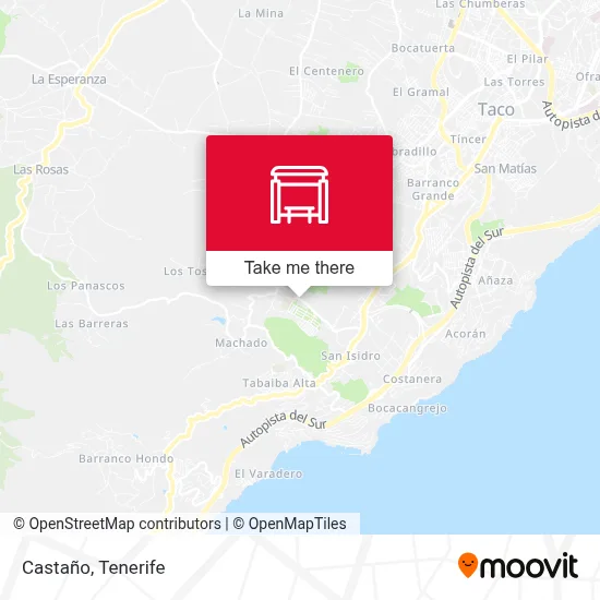 Castaño map