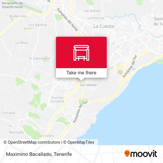 Maximino Bacallado map