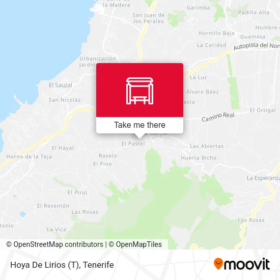Hoya De Lirios (T) map