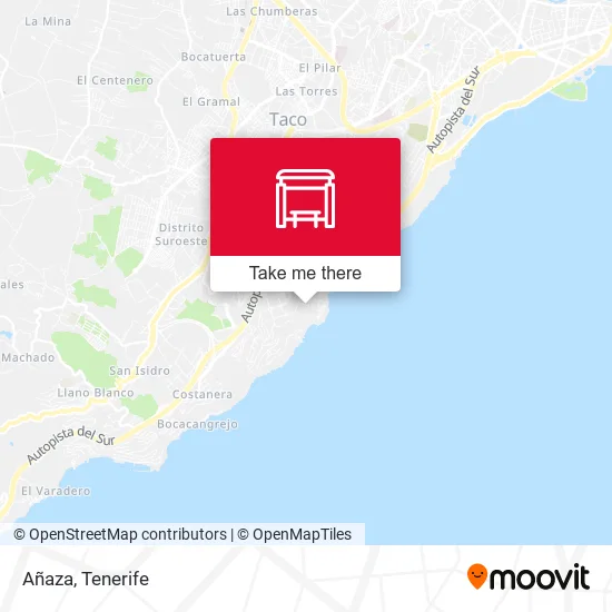Añaza map