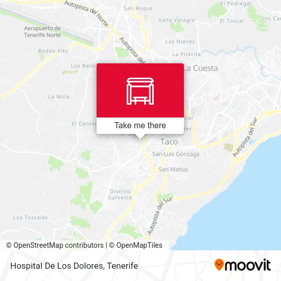 Hospital De Los Dolores map