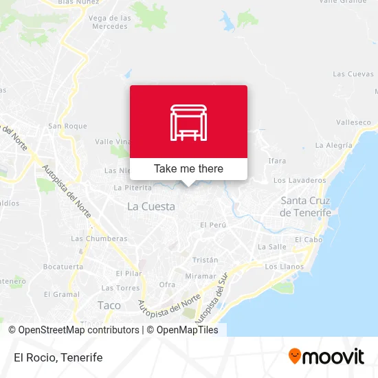 El Rocio map
