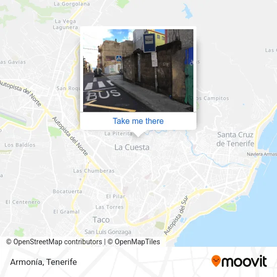 Armonía map