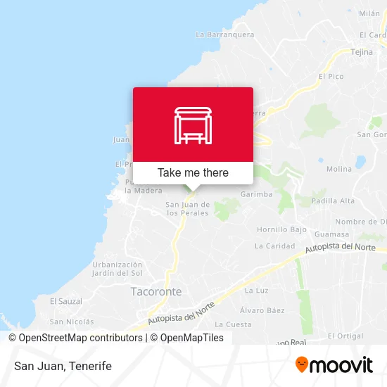 San Juan map
