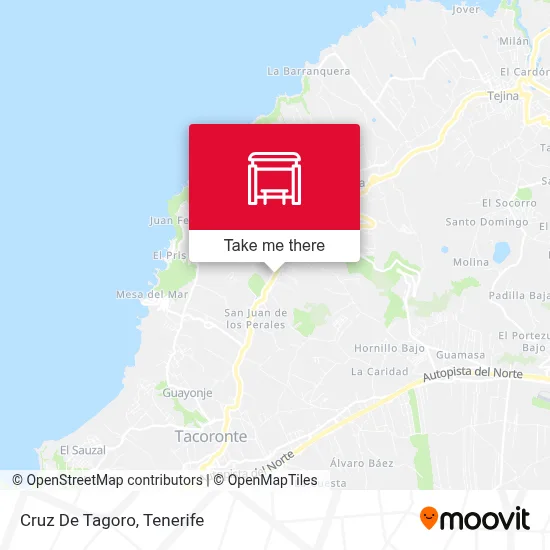 Cruz De Tagoro map