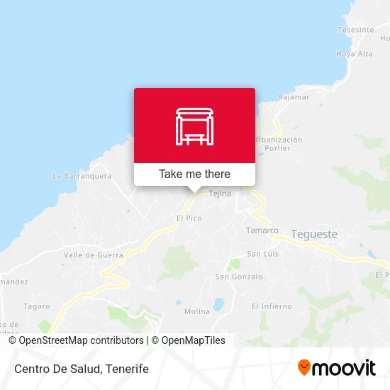Centro De Salud map